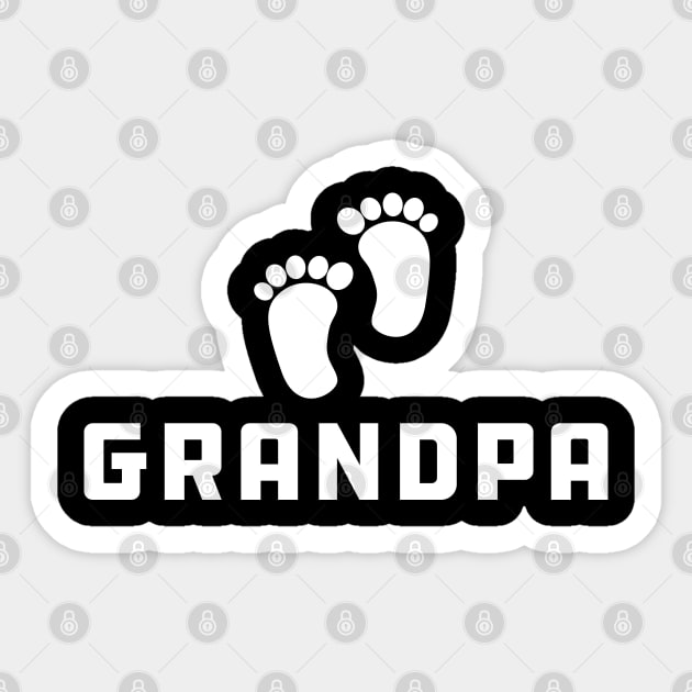 New Grandpa Sticker by KC Happy Shop